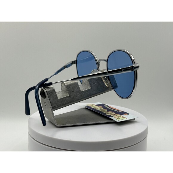 Vintage Eyeglasses NOS Large Round Blue Lens Red/Blue Frame 1990s-2000s - Picture 3 of 9